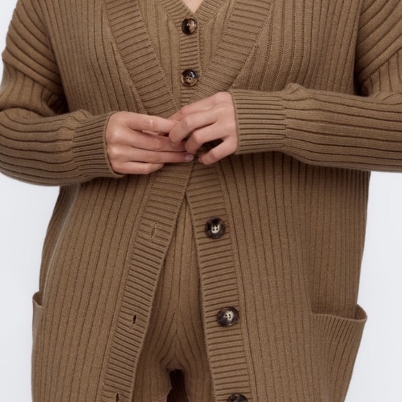 ZARA KNIT CARDIGAN - Picture 4 of 5